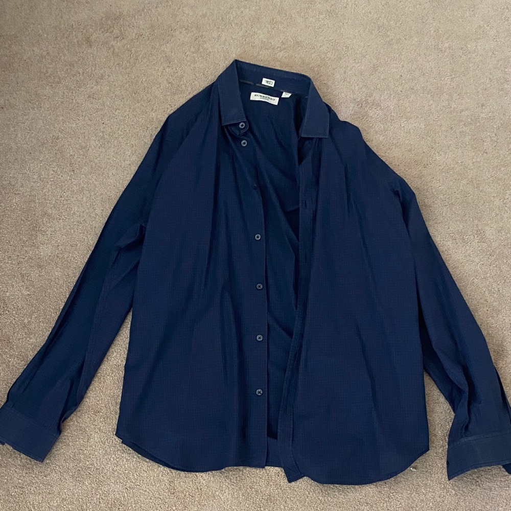 Burberry Dark Blue Shirt